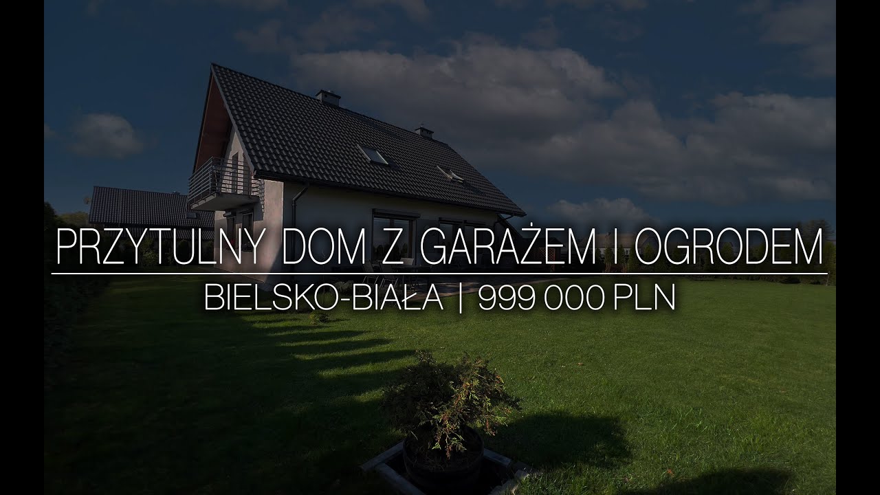 [SPRZEDANE] Przytulny dom z garażem i ogrodem | Bielsko Biała Hałcnów.
