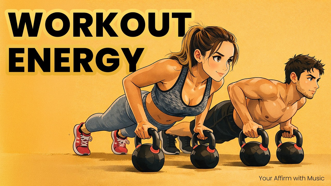 WORKOUT ENERGY Affirmation Session | Gym, Running, Cleaning, Dance Motivation