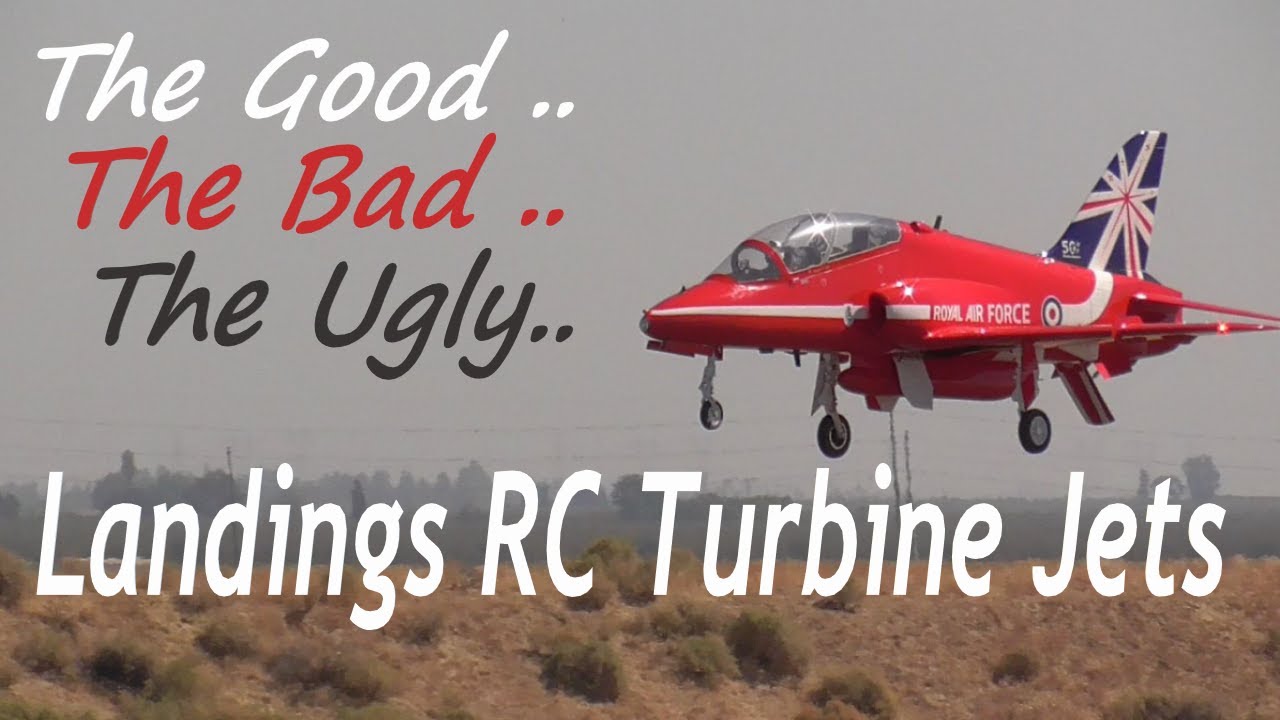 2023 RC Turbine Jet Landings clips..