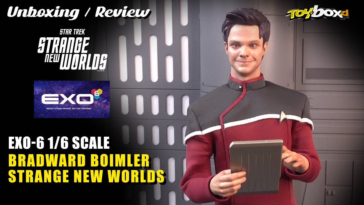 EXO-6 Ensign Brad Boimler Star Trek: Strange New Worlds 1/6 Scale Unboxing & Review
