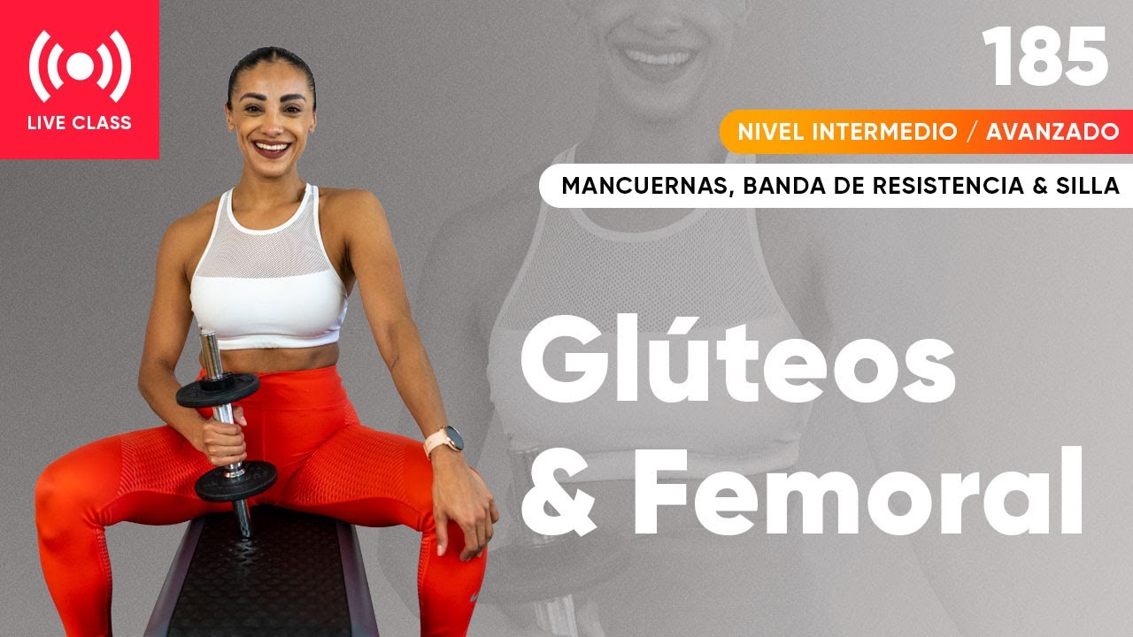 Glúteos & femorales 🍑|  Rutina para fortalecer piernas y levantar glúteos
