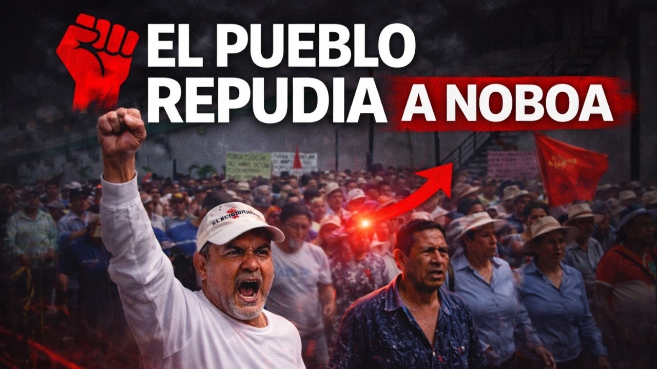GUAYAQUIL RECHAZA A NOBOA