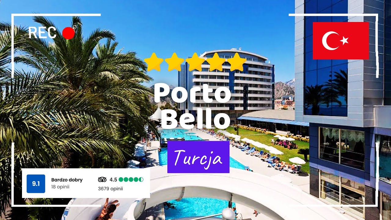 🇹🇷 Porto Bello 5* &ndash; luksusowy hotel w Antalyi blisko plaży i centrum | Turcja All Inclusive #turcja