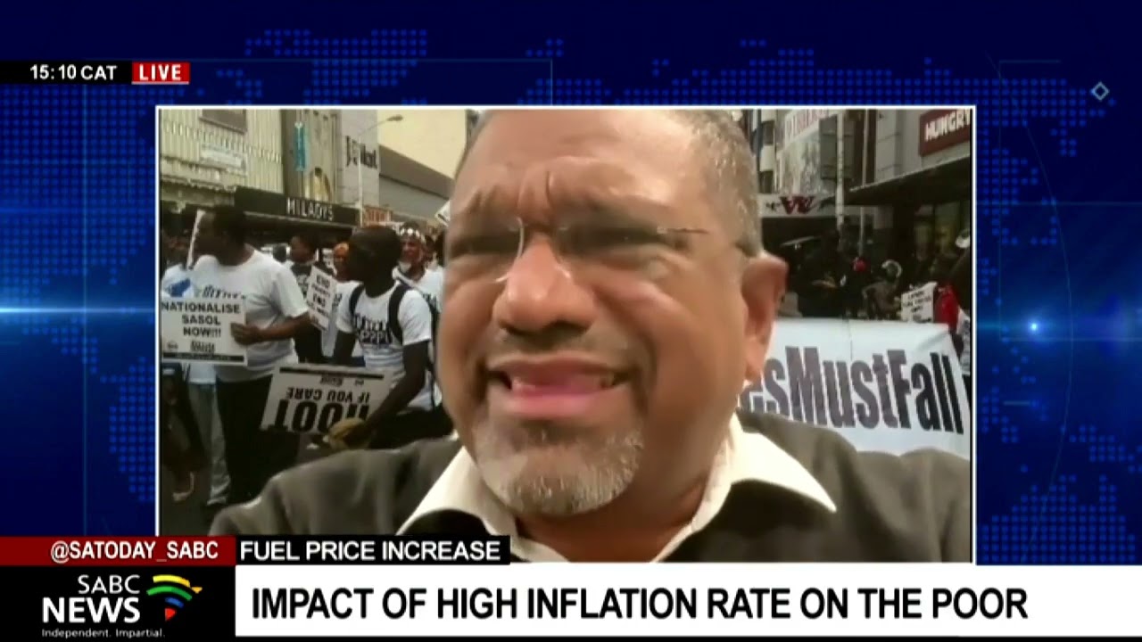 Impact of fuel hike and inflation rate on the poor: Visvin Reddy