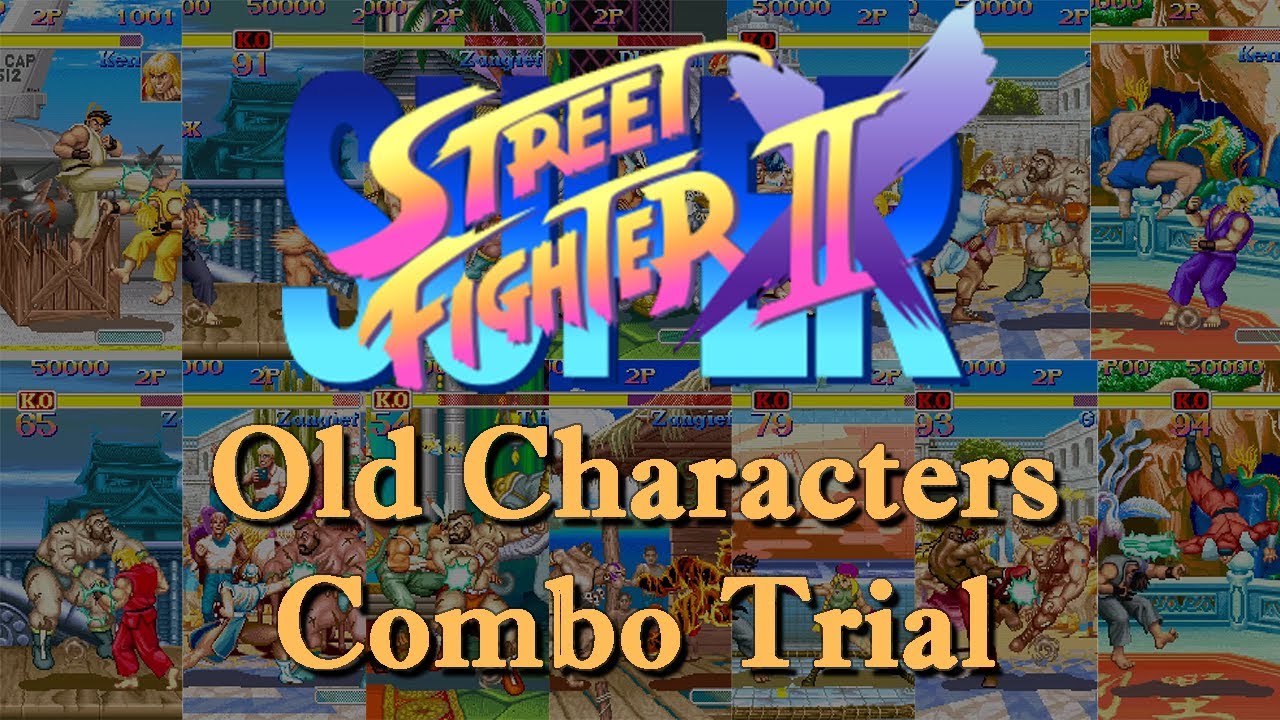 Old Character Variations Super Turbo Combo Trial Video (Find hints in the description)