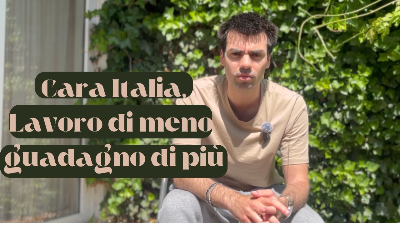 Italia vs Olanda : differenze ABISSALI di stipendi e orari nell'Horeca!! #salary #life #money #time