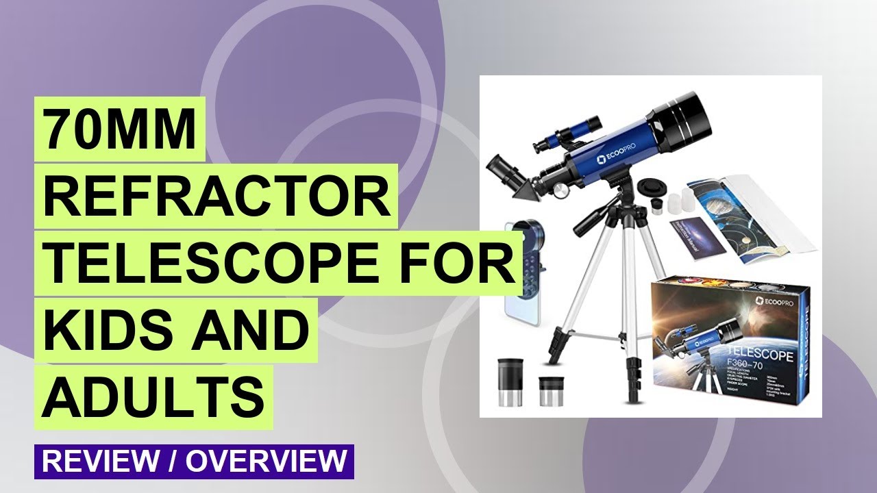 Kids & Adults Telescope Review: 70mm Aperture Refractor for Beginners