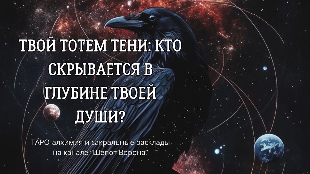 Тотем Тени: какой зверь хранит твои вытесненные силы? @ШепотВорона19 