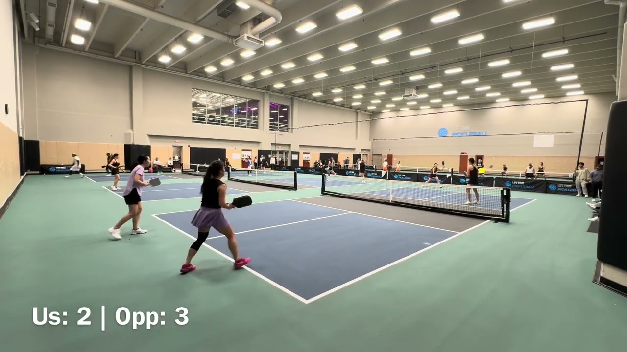 3.0-3.75 Women’s Double Tournament | Quarter Final | Nikki & Vicky v. Emi & Jonny