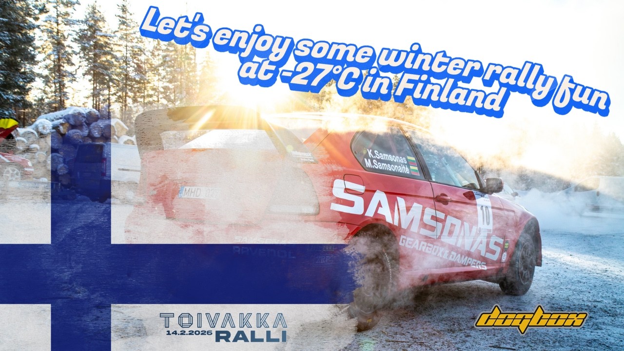 Chassing the local Finns. Again. Samsonas Motorsport at ToivakkaRalli 2026
