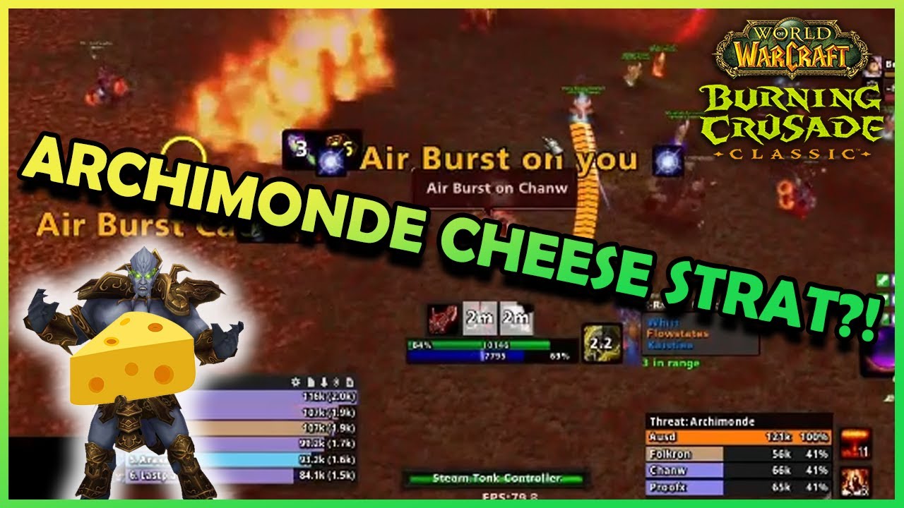 ARCHIMONDE CHEESE STRAT with STEAM TONK?! | Daily Classic WoW Highlights #342 |