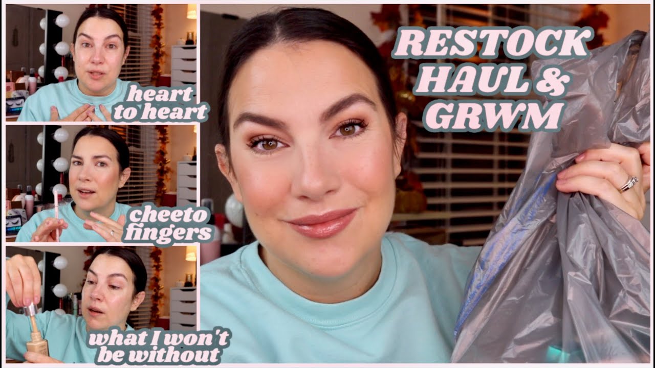 DRUGSTORE MAKEUP RESTOCKS - Life Chats & Applying
