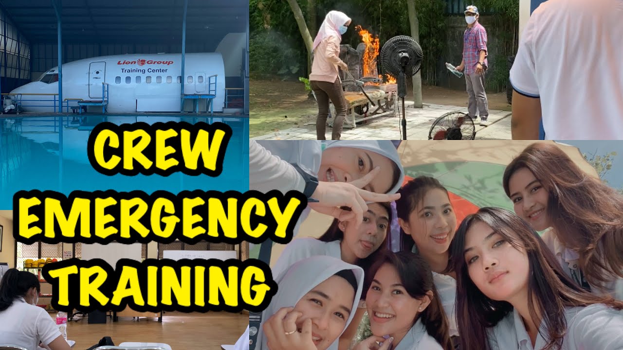 CREW EMERGENCY TRAINING | TRAINING TAHUNAN PRAMUGARI | PADAMIN API DIPESAWAT | KELASNYA PRAMUGARI