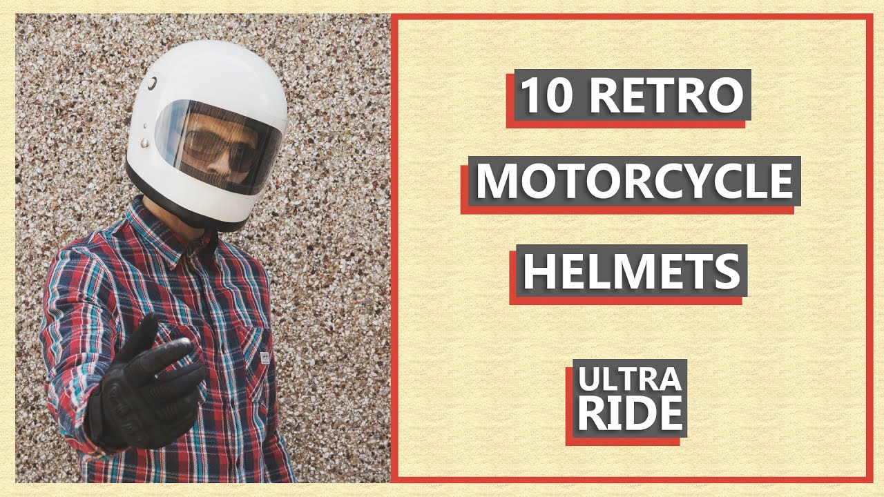10 Retro Full Face Motorcycle Helmets 2020