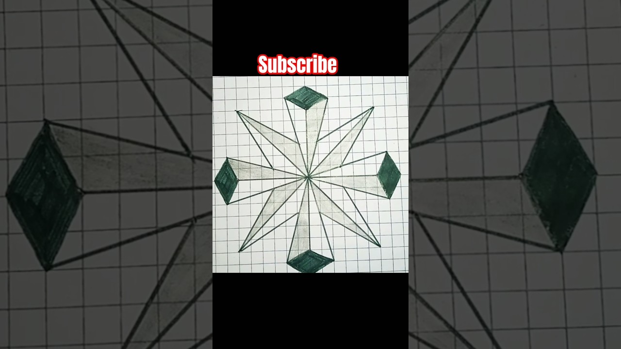 3D drawing tricks for beginners #drawing #easy #pencil