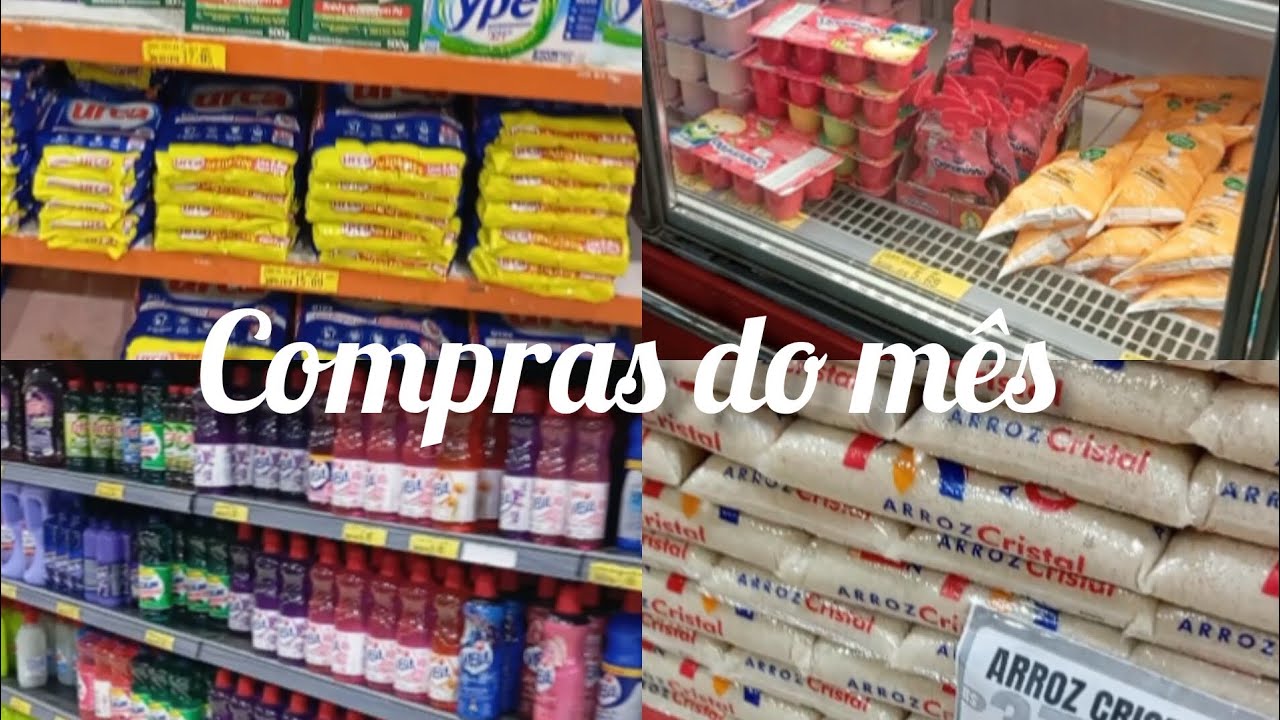 COMPRAS DO M&Ecirc;S, VALORES NO MERCADO DO INTERIOR