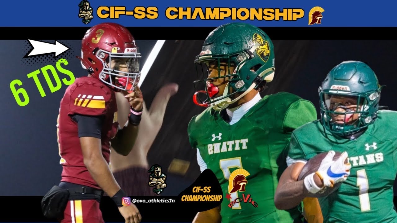 CIF CHAMPIONSHIP TAHQUITZ VS HILCREST | BOTH TEAMS FIRST EVER CHAMPIONSHIP APPEARANCE