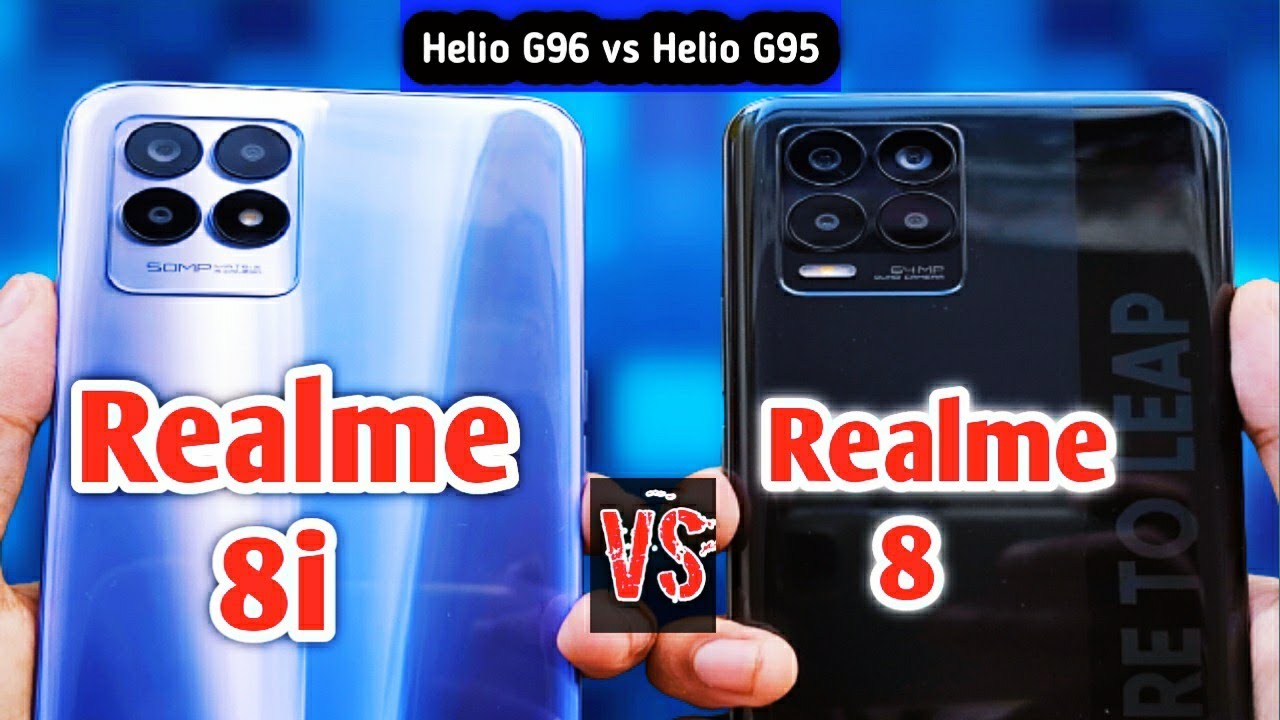 Realme 8i vs Realme 8 Speed Test & Camera Comparison |