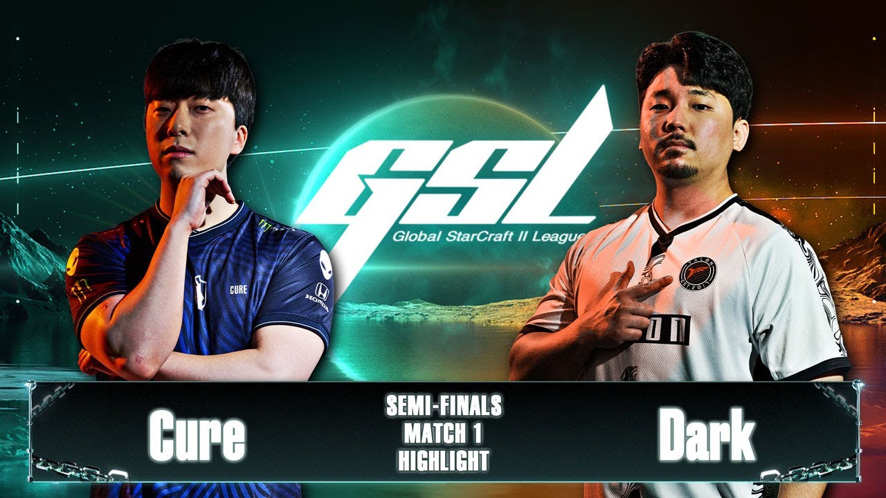 4강 1경기 하이라이트 | 2024 GSL 시즌2 | 김도욱(Cure), 박령우(Dark)