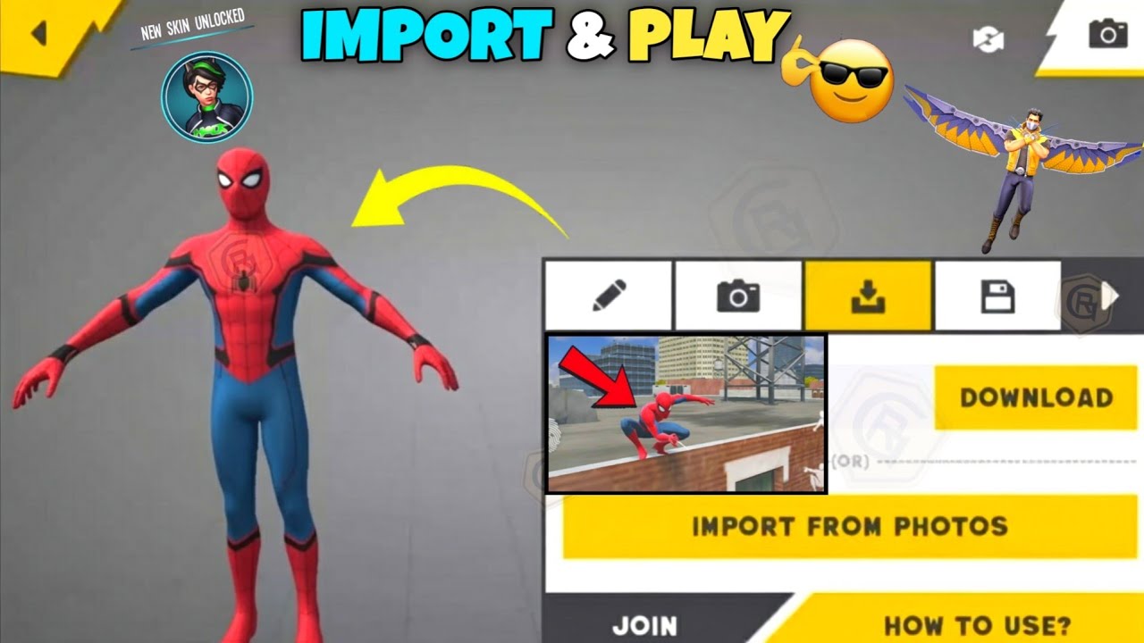 Spider Fuser Create Suit & Save and Play🤯 Update Ready