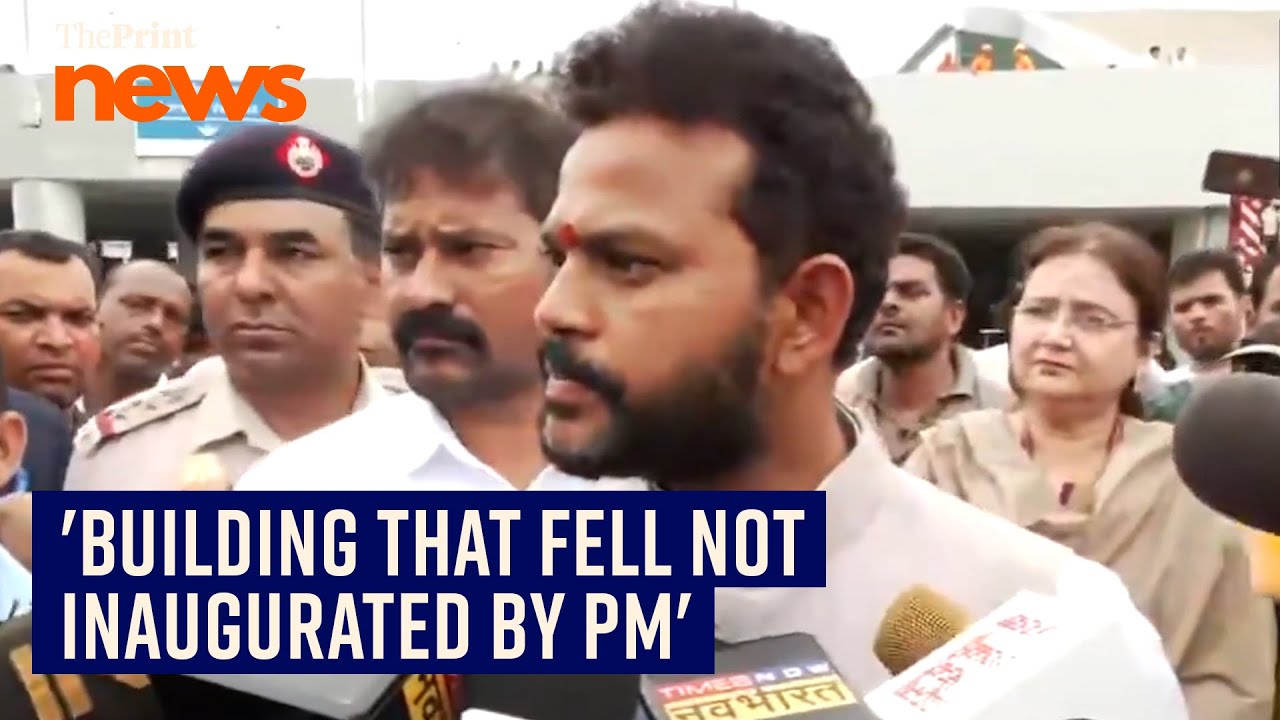 'Building that collapsed is an old building not the one inaugurated by PM Modi:' Ram Mohan Naidu