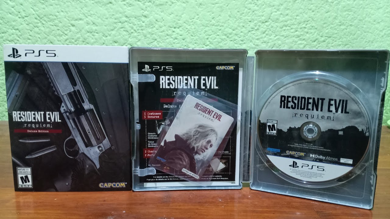 Unboxing Resident Evil Requiem Edición Deluxe #residentevilrequiem 