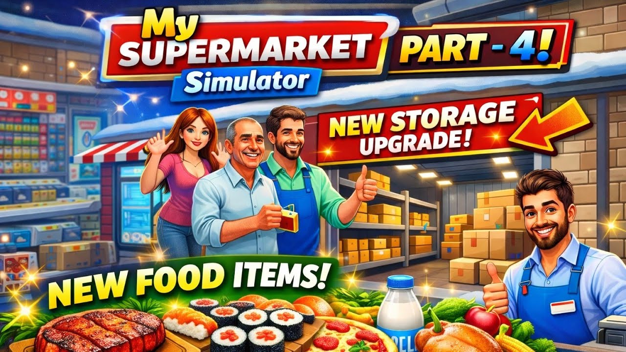 BIG STORAGE UNLOCKED! New Food Items Added 🍕🍗 | Part 4