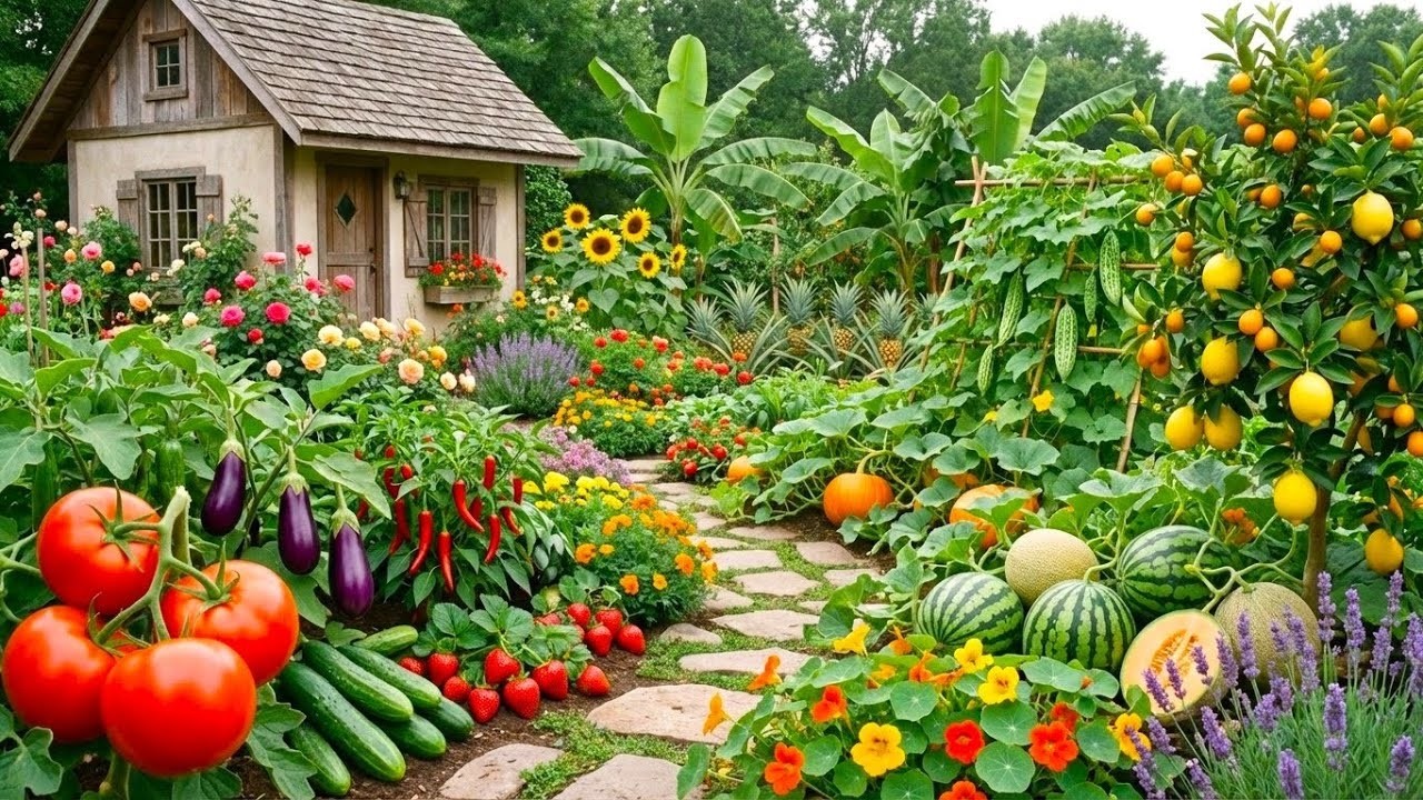 My Dream Small Garden 2026 🌿 Peaceful Slow Living Tour