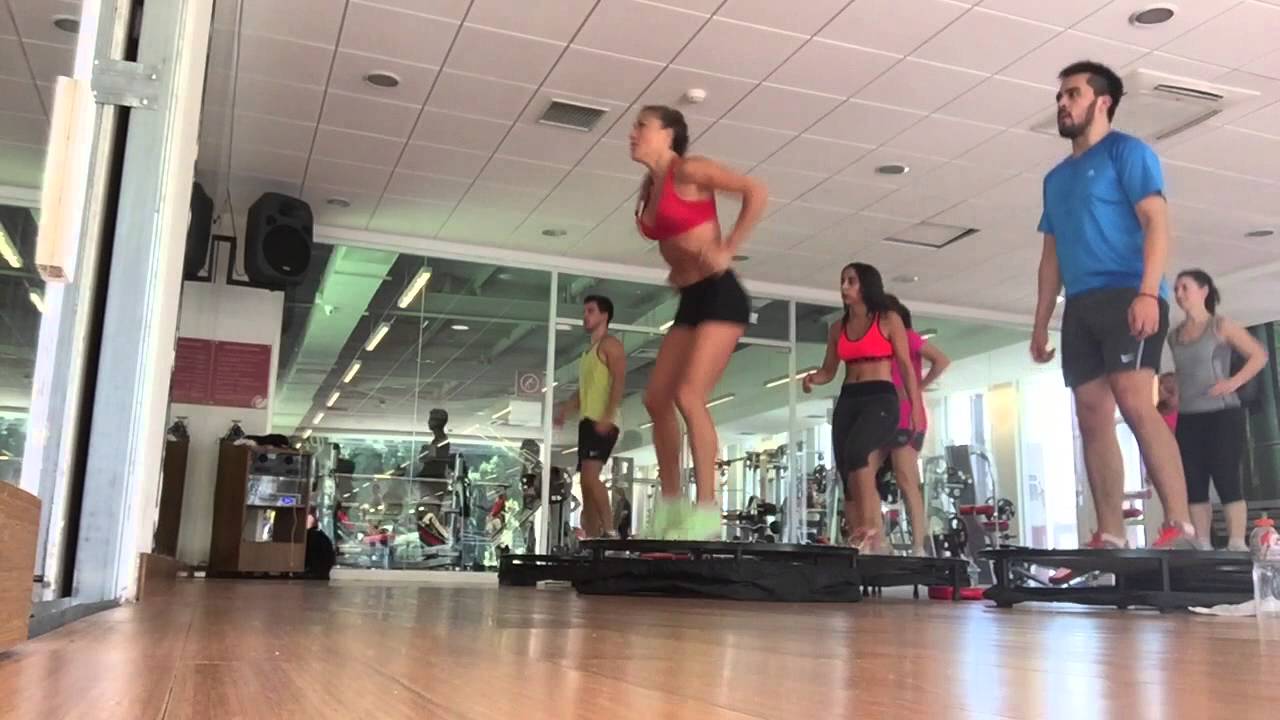 Clase de Power Jump - Daniela Gálvez