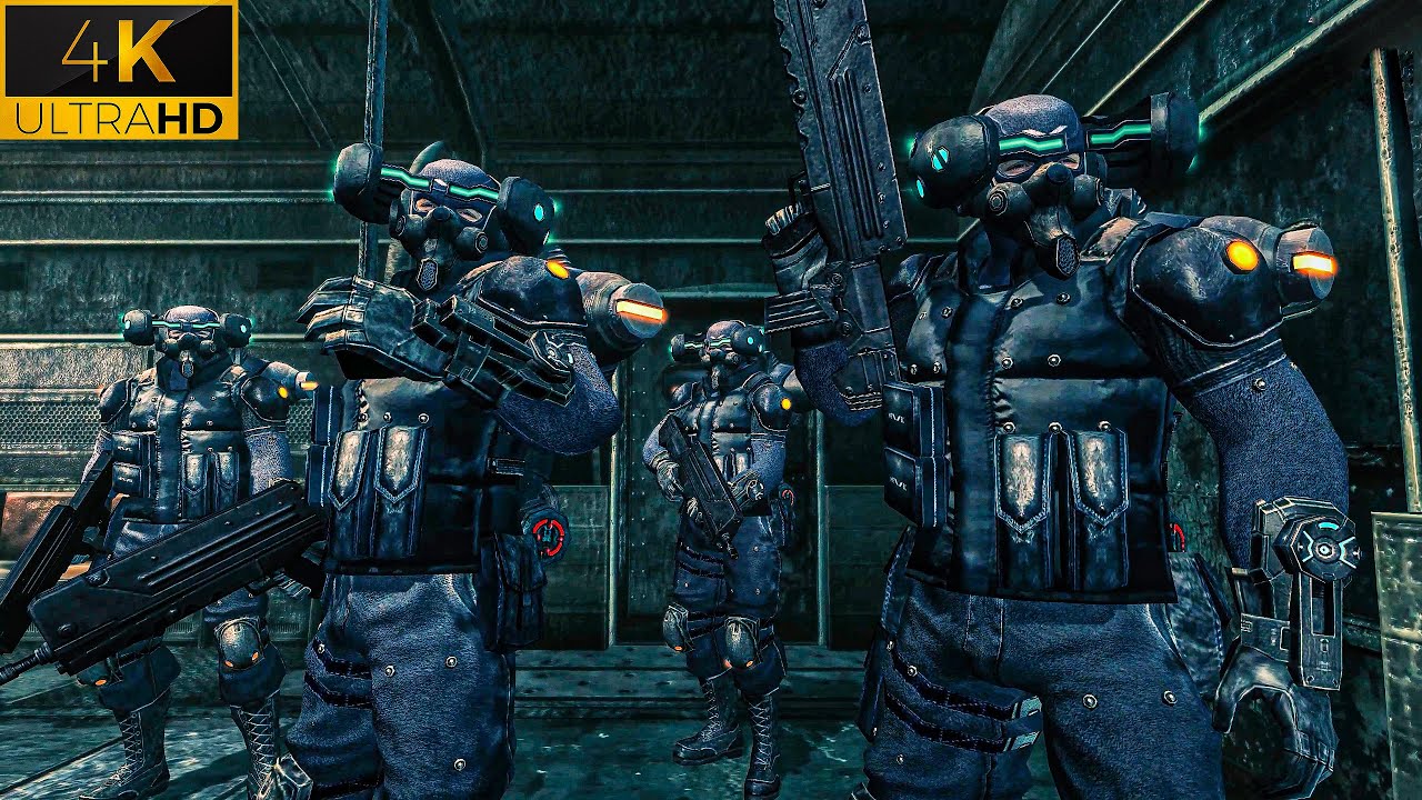 NEVEC's Black Ops Task Force｜The Space Akrid｜Lost Planet 2｜4K
