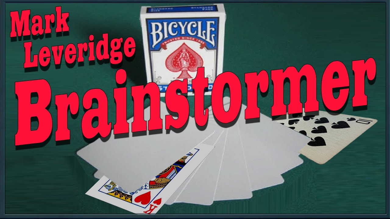 Incredible Magic Card Trick - Random Cards Appear in Blank Deck - Brainstormer Presentation Only