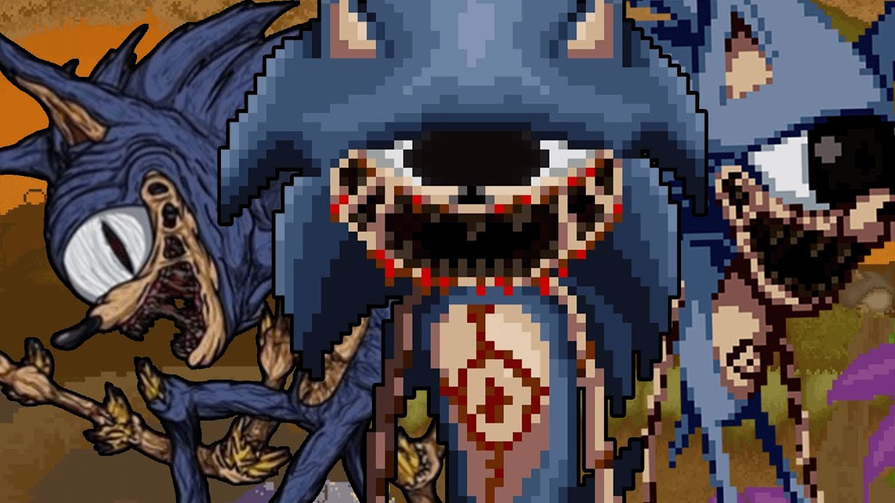 Sonic.EYX: Sonic EXE, который хочет вас похитить