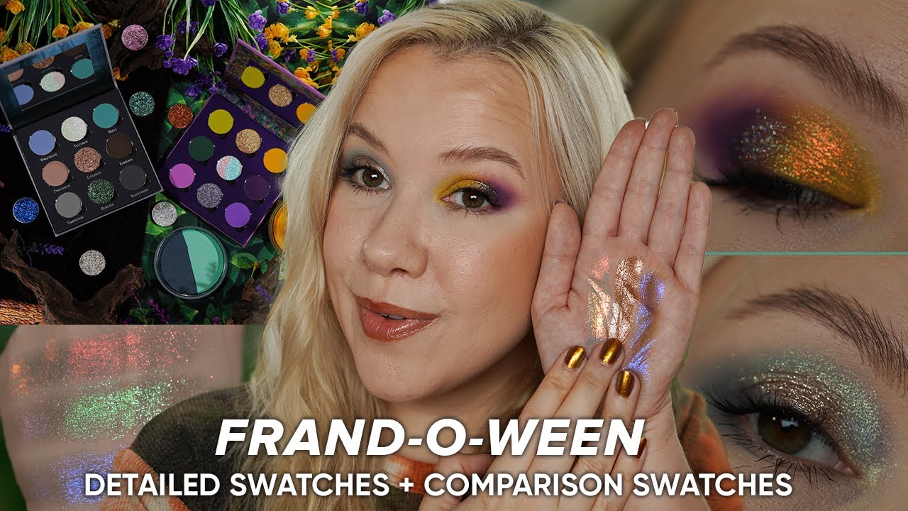 Dieverune Cosmetics Warlock of the Wood & Witch of the Wildflower Collections | 2 Looks + Swatches