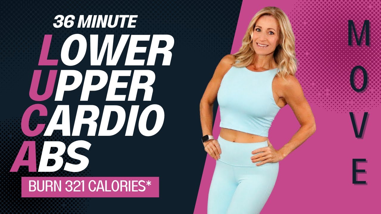 36 Minute Full Body L.U.C.A. | Lower, Upper, Cardio, Abs | 2 Rounds Each