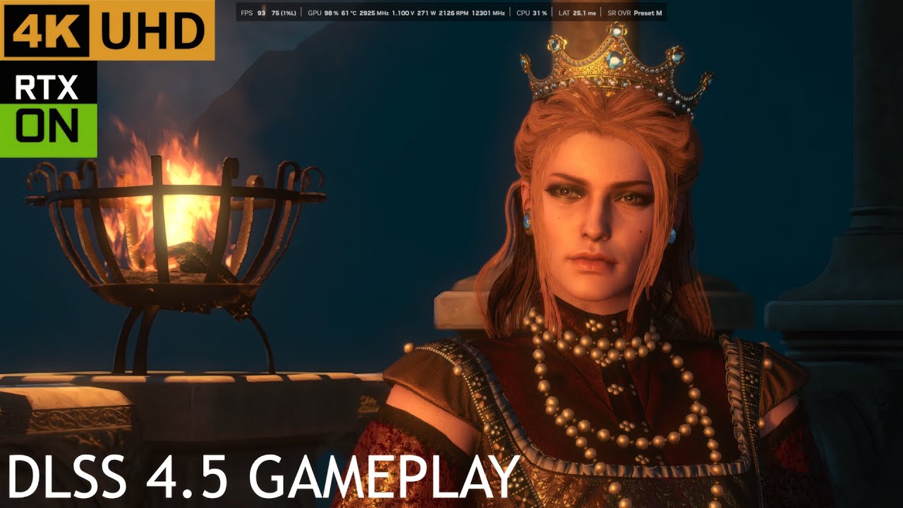 [⁴ᴷ⁶⁰ᶠᵖˢ] Геймплей DLSS 4.5 | Модифицированная версия Ведьмака 3 для нового поколения консолей с ...