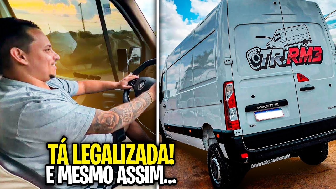 FUI BUSCAR MINHA VAN EM CURITIBA-PR… OLHA ESSA! 😱