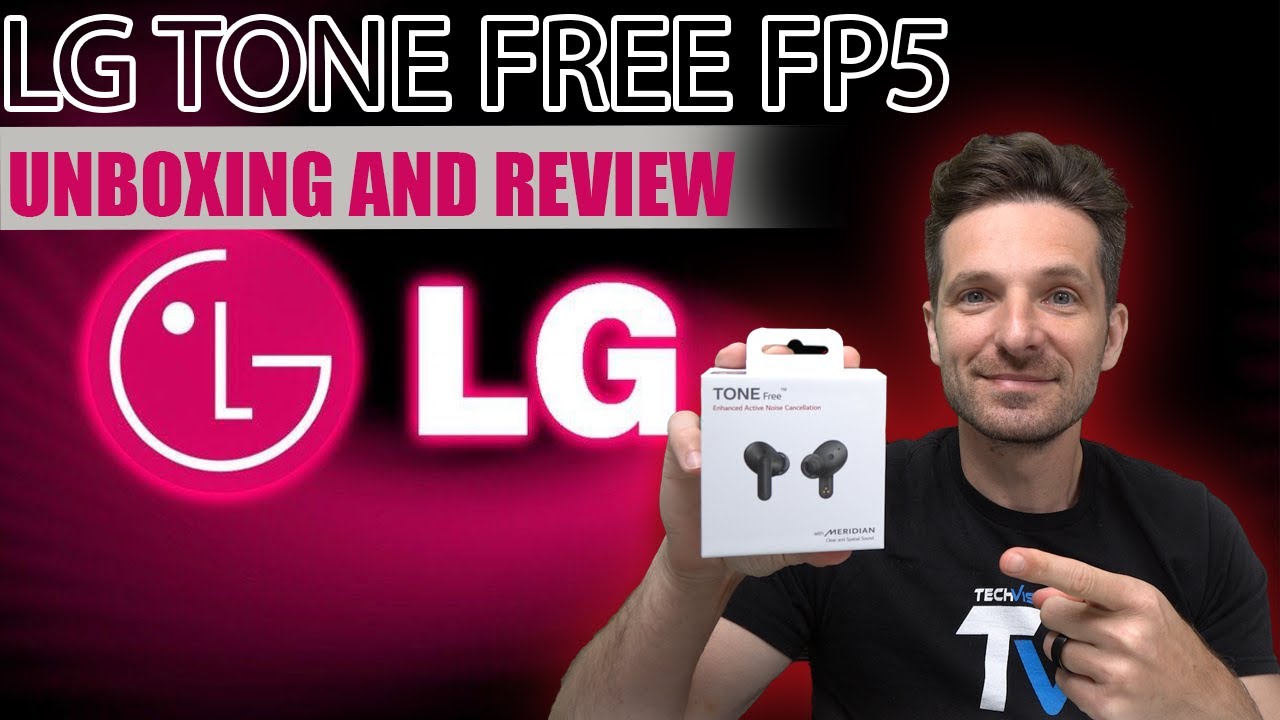 LG Tone Free FP5 True Wireless Bluetooth Earbuds Unboxing Setup Review