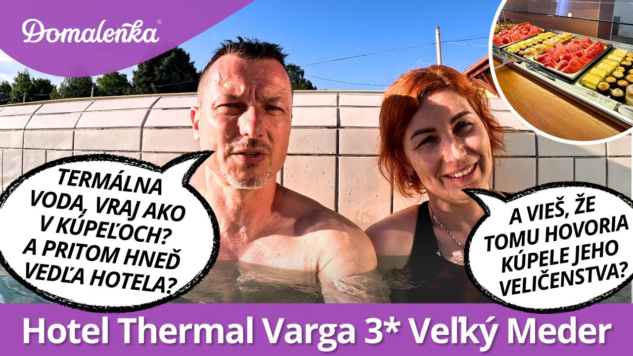 Voda ako v k&uacute;peľoch - term&aacute;lne k&uacute;palisko Thermal Corvinus a Hotel Thermal Varga Veľk&yacute; Meder