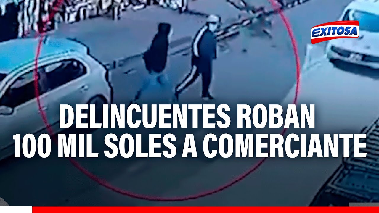 🔴🔵Cusco: ¡Indignante! Delincuentes roban 100 mil soles a comerciante tras dispararle a quemarropa