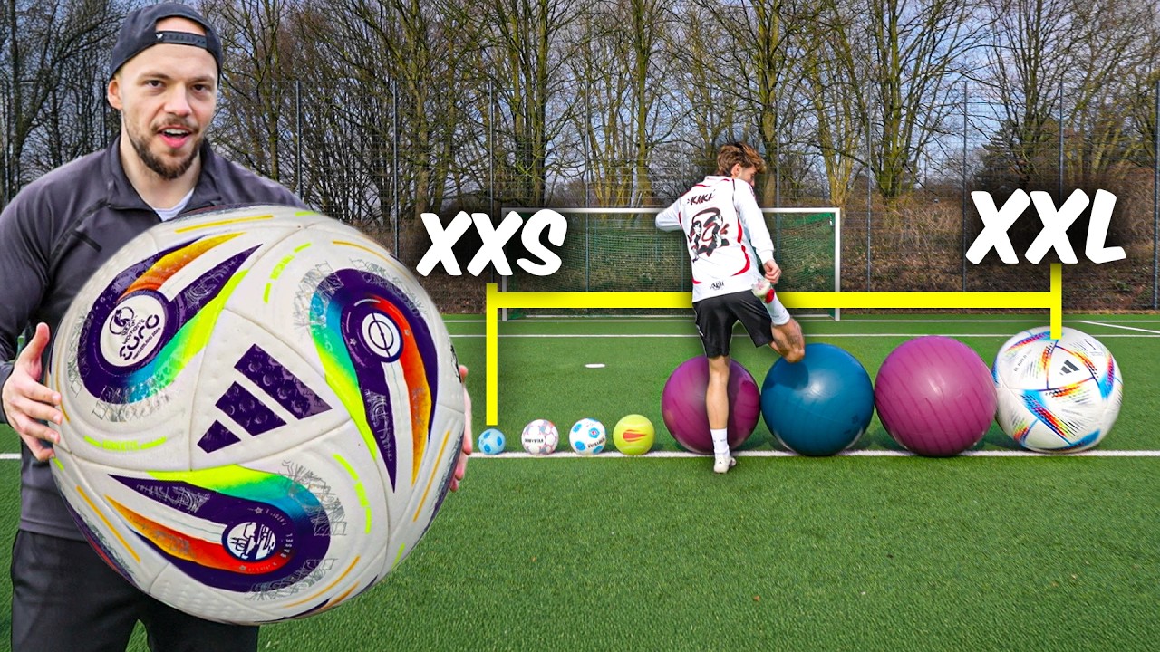 BEI JEDEM TRAUMTOR WIRD DER BALL GR&Ouml;&szlig;ER! *Mini Ball - XXL Fu&szlig;ball*