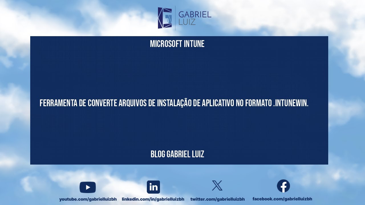 Ferramenta de converte arquivos de instalação de aplicativo no formato .intunewin