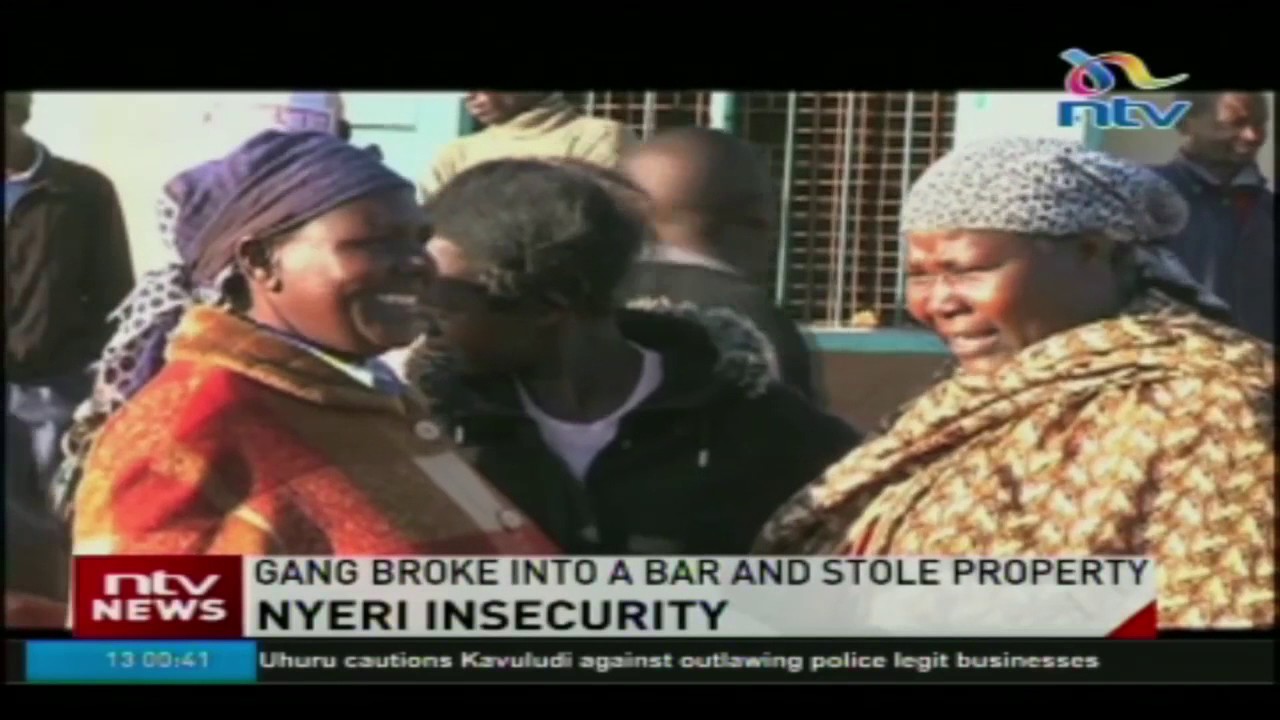 Two suspected robbers gunned down by police in Nyeri