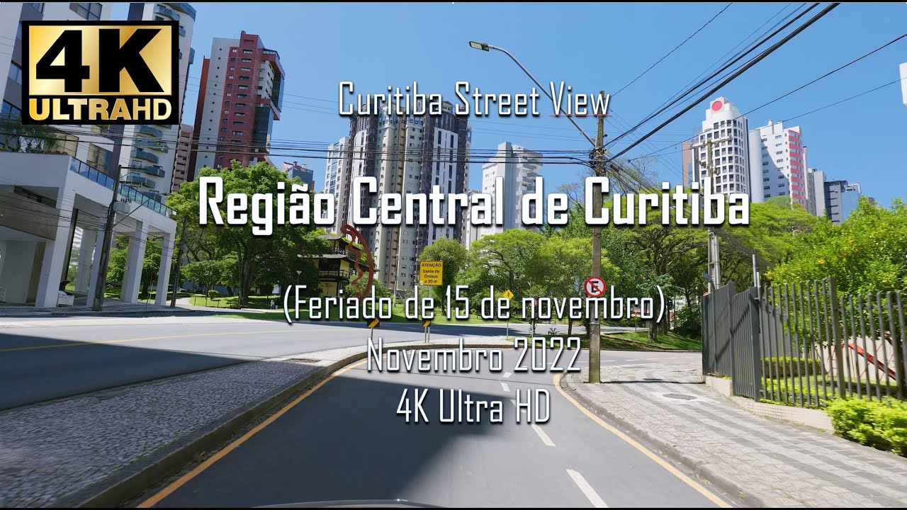 4K UHD - Curitiba | Região Central | 15 de Novembro de 2022 | Lumix S5