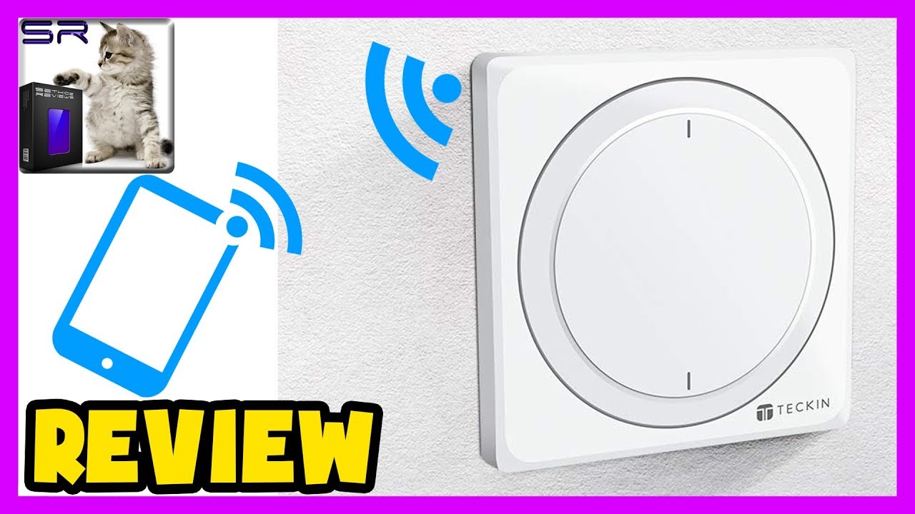 TECKIN Smart Wi-Fi Light Switch (220v) REVIEW & SETUP + How to INSTALL