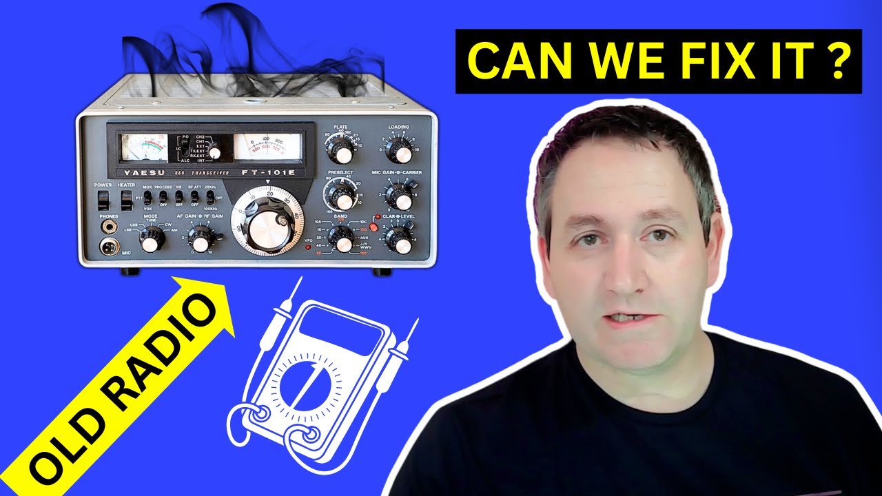 FT101E  - REPAIR 💡Let's fix it ..