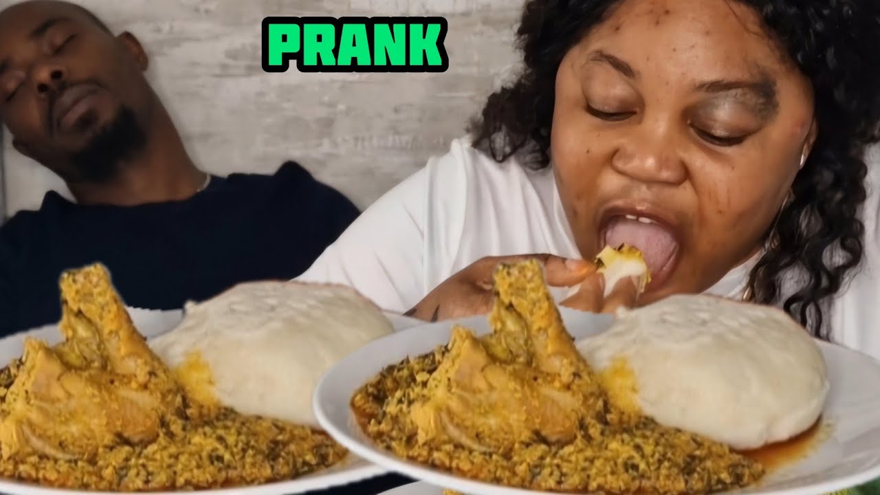 Prank on wife | Satana and egusi mukprank African Food