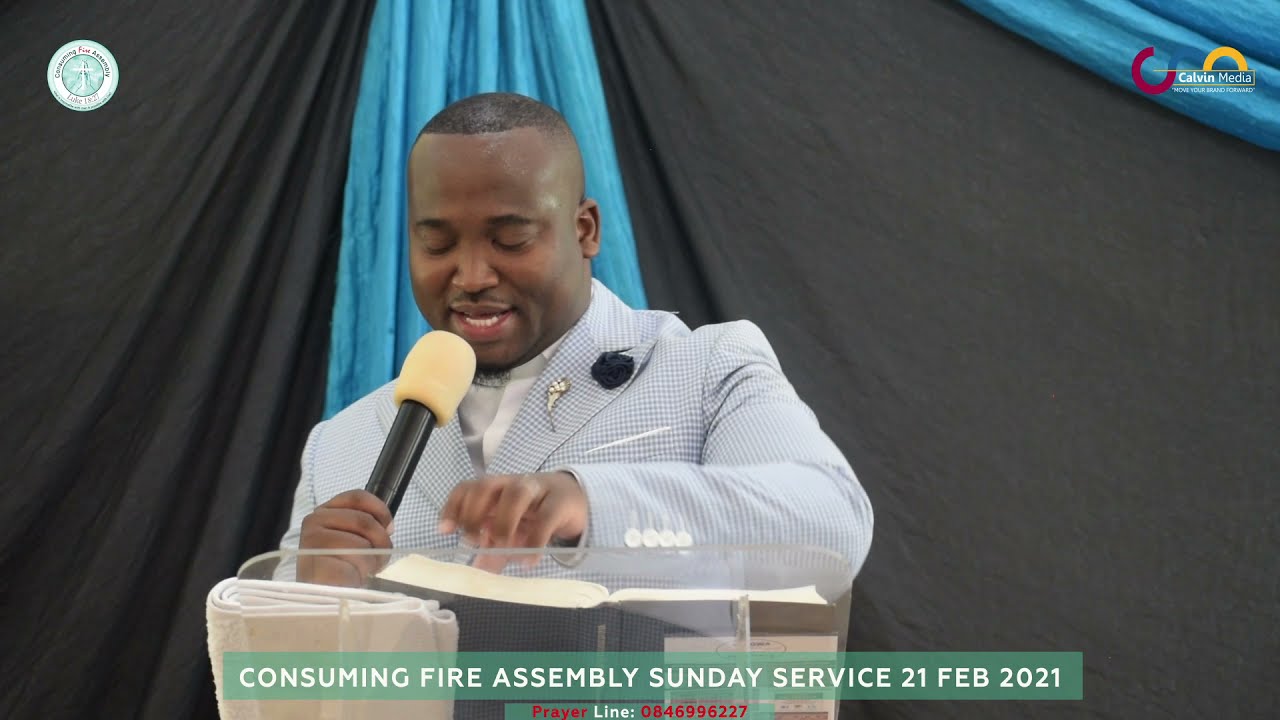 CONSUMING FIRE ASSEMBLY- PS SC KHUZWAYO MINISTERING