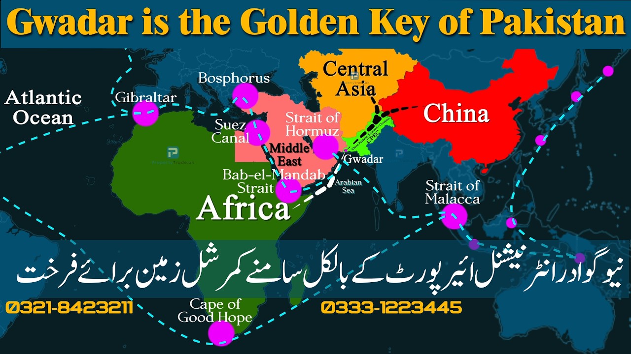 Commercial Land for sale in Gwadar with 120 ft Road Frontage, Right in front of New Gwadar Airport