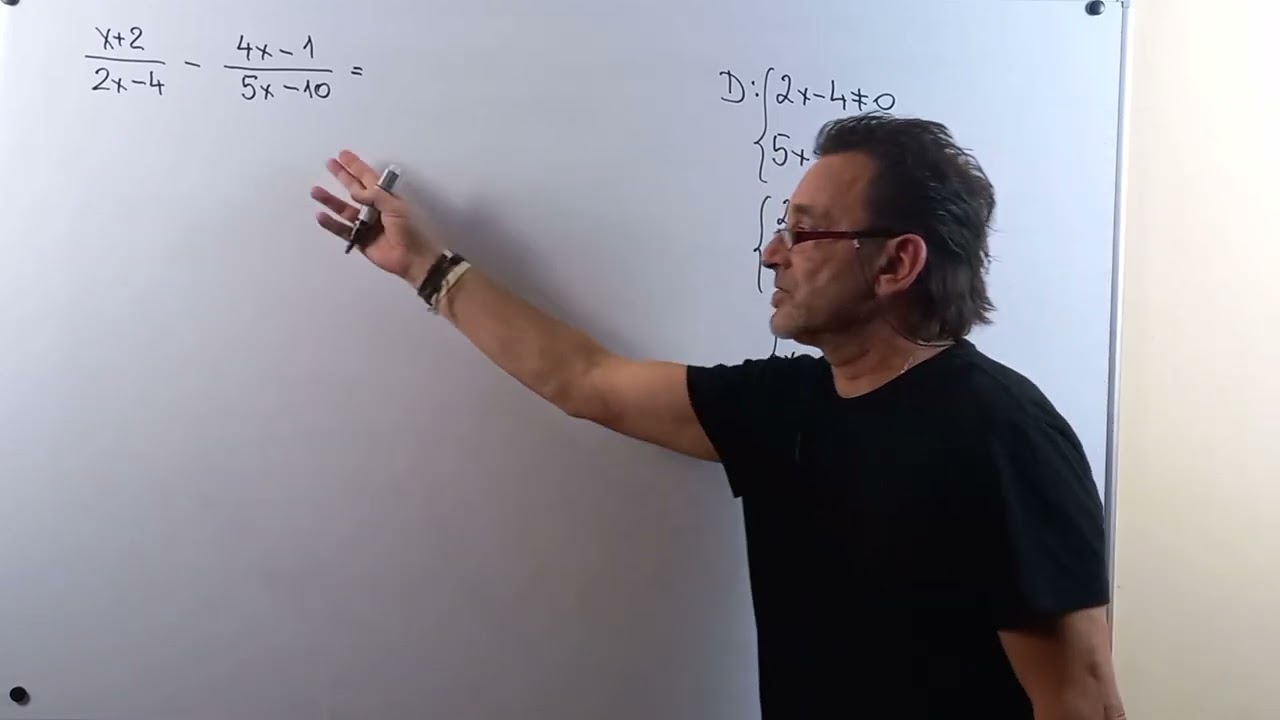 Dodawanie i odejmowanie ułamków algebraicznych