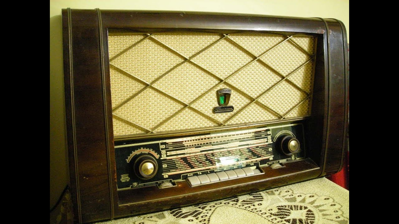 Neckermann Konzert 430W 111/20 Körting tube Radio - radio lampowe
